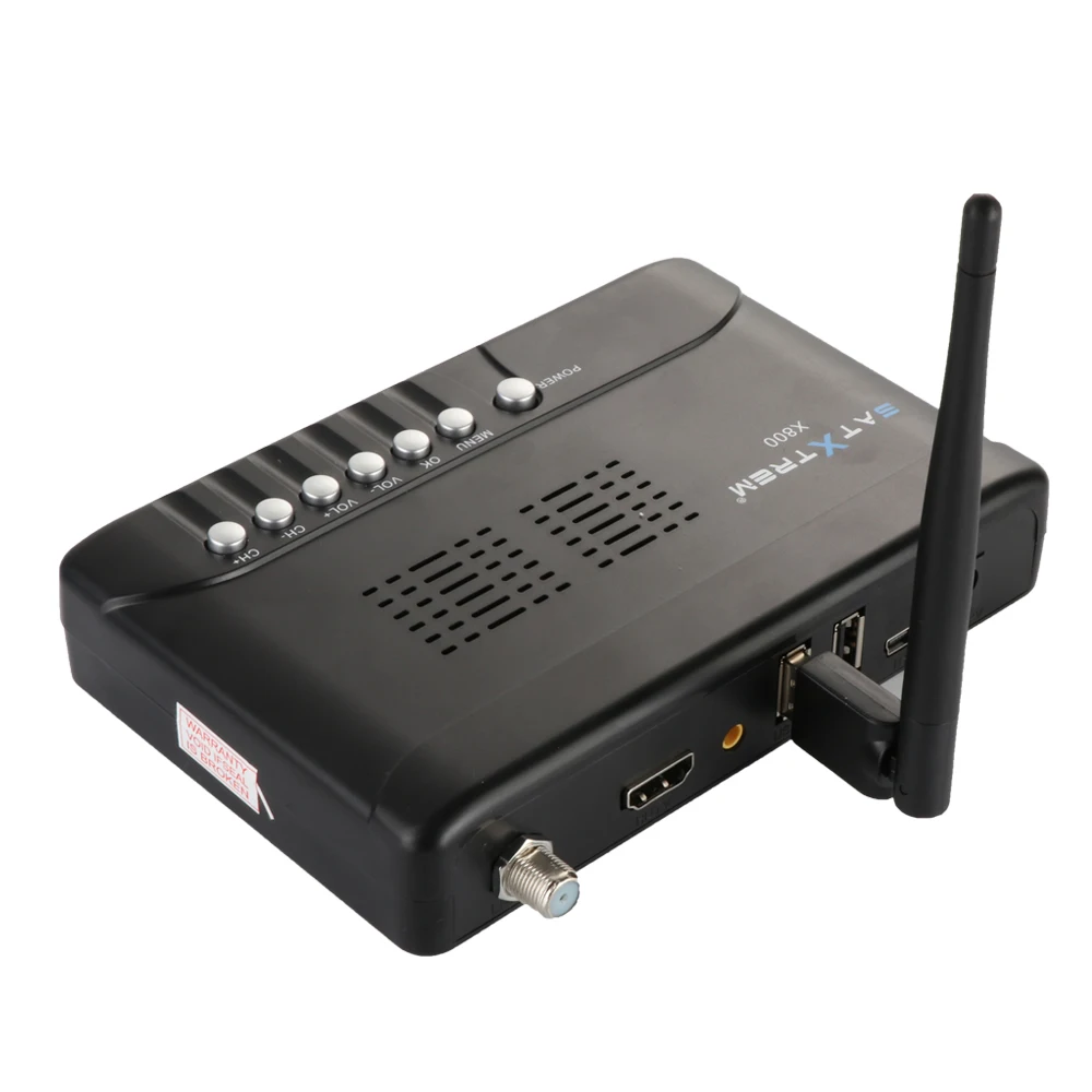 Satxtrem X800 HD спутниковый ТВ приемник Поддержка MT7601 Wifi Cccam рецептор Azamerica цифровой полный 1080P ТВ Тернер приемник