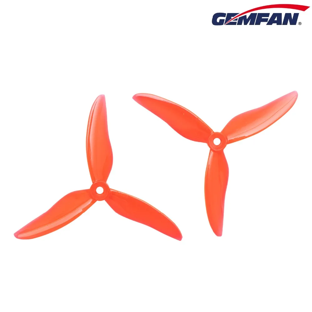 20 шт/10 пар Gemfan Hurricane 51499 tri-blade пропеллер реквизит для 2306 2207 мотора RC FPV Multirotor 3 Лопасти CW CCW пропеллер - Цвет: Red