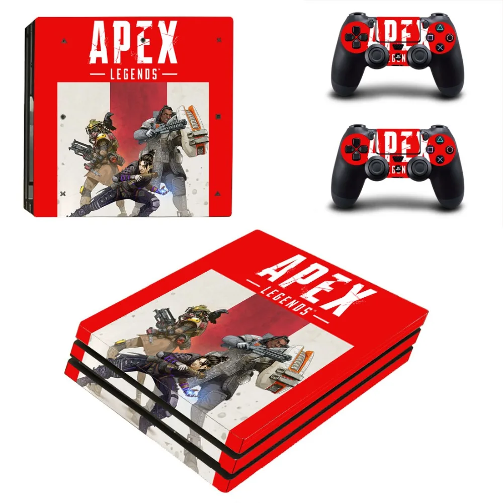 

APEX Legends PS4 Pro Skin Sticker Decal for Sony PlayStation 4 Console and 2 Controller PS4 Pro Skin Sticker Vinyl