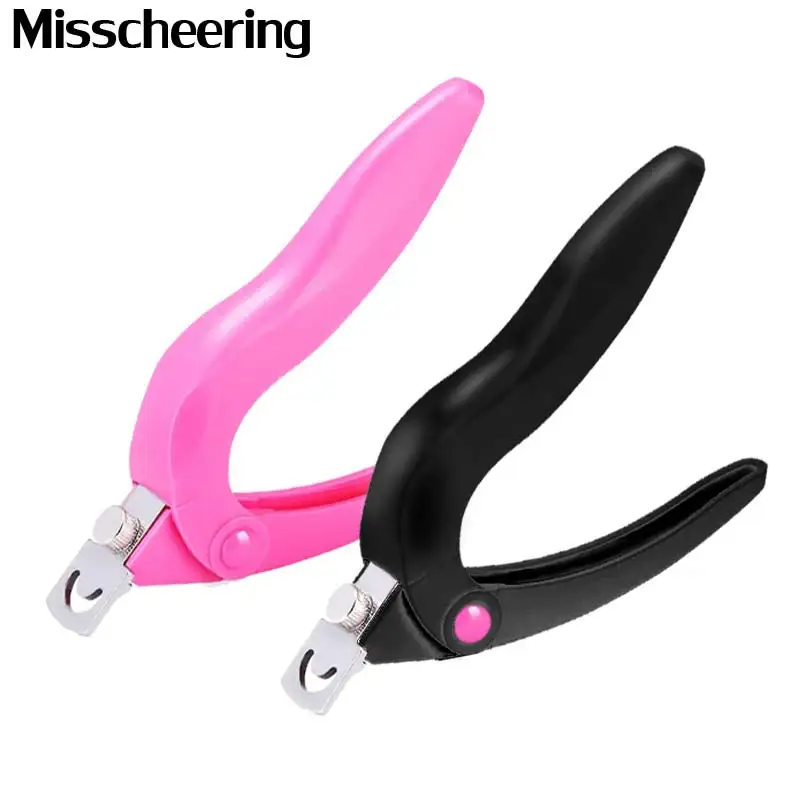 

1 Pcs Rose Black Nail Art Tips Scissors Special False Nails Clippers French Edge Cutter Stainless Scissors DIY Manicure Tools