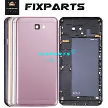 Funda trasera de repuesto para SAMSUNG Galaxy J7 Prime, carcasa de repuesto para batería, G610 On7 2016