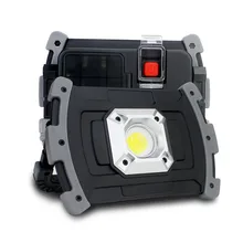 Светодиодный портативный прожектор 20 Вт наружное водонепроницаемое Освещение USB подзарядка светодиодный рабочий свет для кемпинга охоты A1