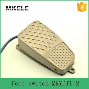 

Free Shipping Foot Switch New Electric Power SPDT FootSwitch Pedal Momentary Control From China Factory MKYDT1-2
