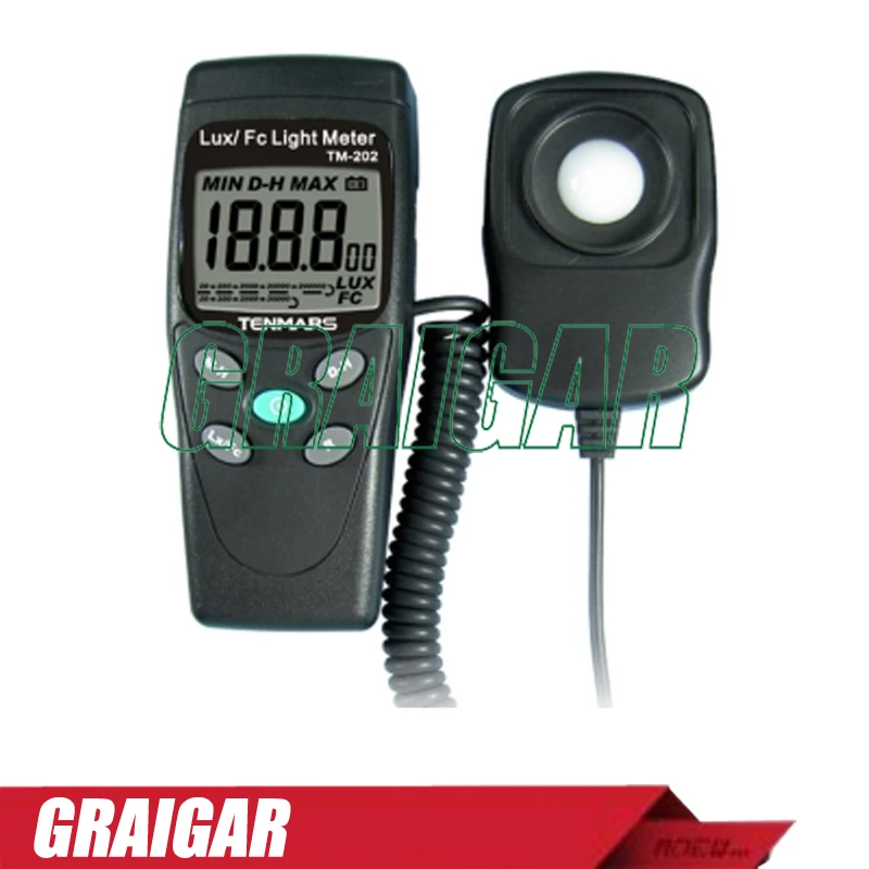 lux meter reading