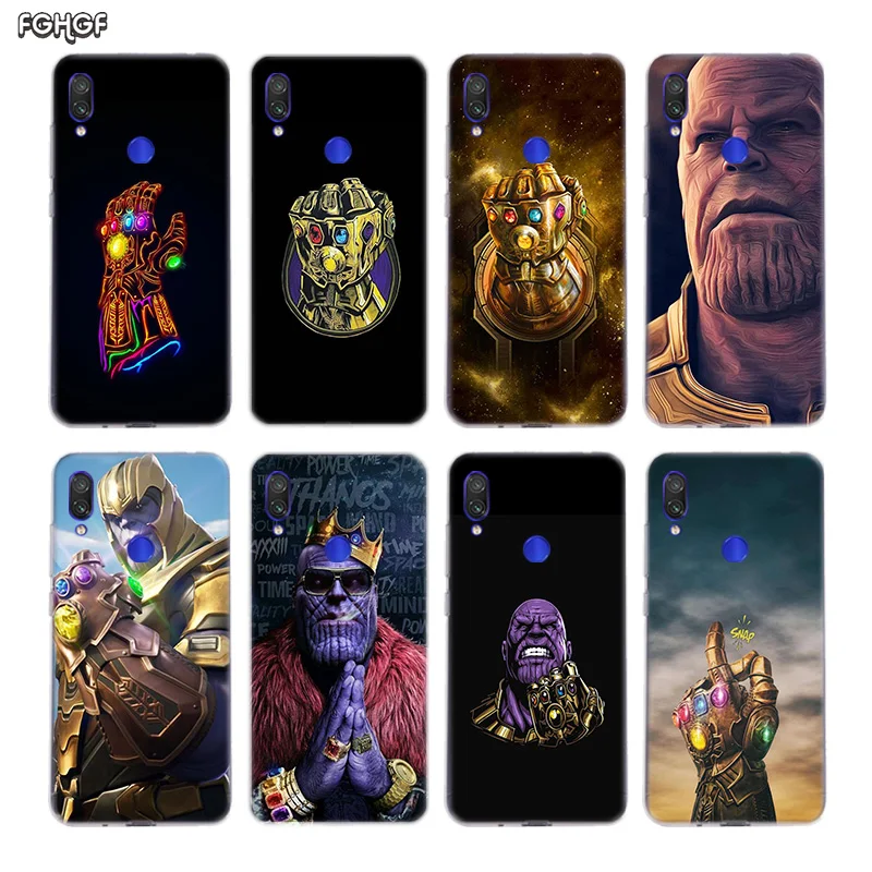 

Infinity Gauntlet Thanos Silicone Case For Xiaomi Redmi Y3 S2 Y2 Note 7 6 5 Pro 4 4X 5A 6A Pocophone F1 Mi 8 A2 lite 9 A1 Cover