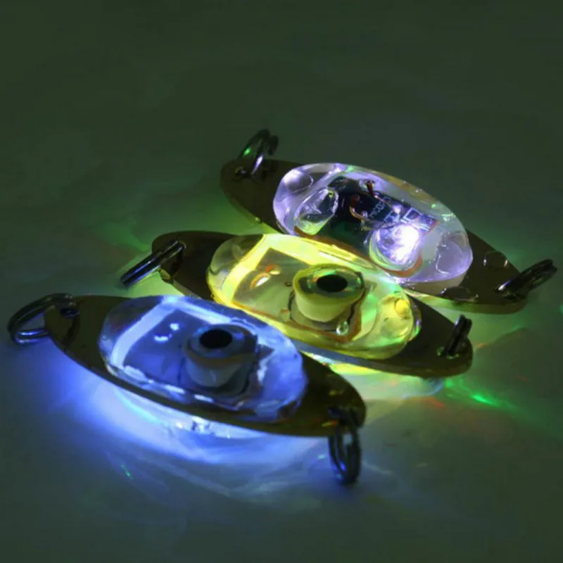 1 шт. Наружный свет для рыбалки 6 см/2,4 дюймов вспышка светодиодный глубоководный подводный глаз Форма рыбалка кальмар наживка для рыбы с подсветкой