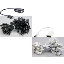 Lot 10pcs USB 2 0 Female to Micro 5pin Male OTG Adapter Cable for Andriod font