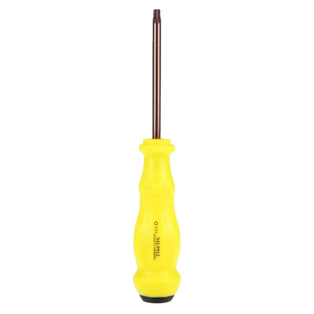 

1pcs S2 hard screwdriver T25 Torx head screwdriver 75mm / 3 Inch long shaft itanium plated finished Magnetic Torx Screwdriver