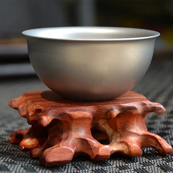 

2pcs Keith 50ML Titanium Double Wall Tea Cup Small Teapot Cup Lightweight 18g For Travel Outdoor Camping Drinkware Ti3935