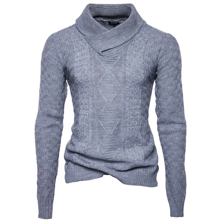New winter sweater Mens European High Street Mens pile