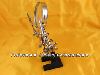 

free shipping!!! Desktop Magnifier / Welding fixture,Jewelry engraving tools,repair magnifying glass table,Clip Stand clamp tool