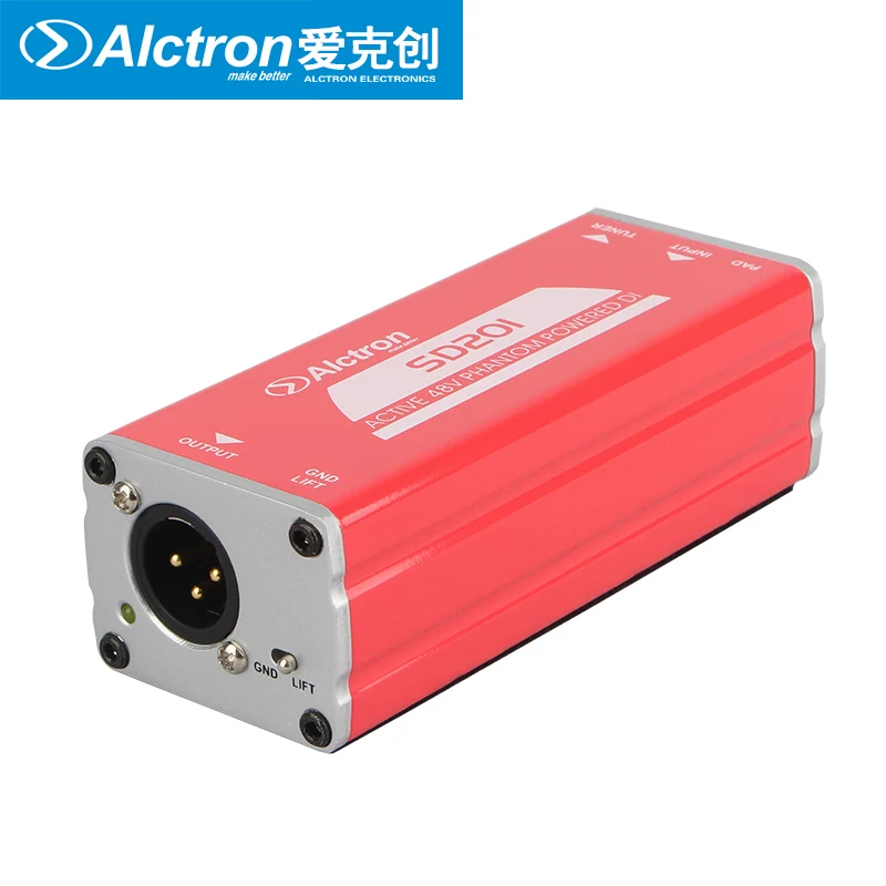 Профессиональная пассивная коробка Alctron SD201 для записи гитары и выступлений