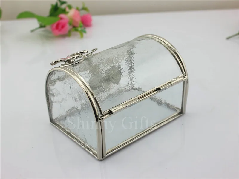 Transparent Glass Jewelry box (2)