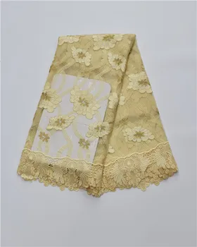 

Lace and fabric Newest High Quality Sweet Design Beaded Nigerian Swiss voile net lace,African lace fabric 16.A20