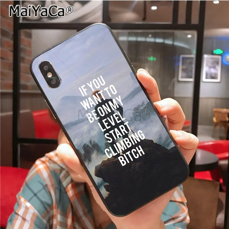 MaiYaCa картины лирика чехол для телефона для iphone 11 Pro X XS XR XS MAX 8 7 6 6S Plus 5 5S SE cass