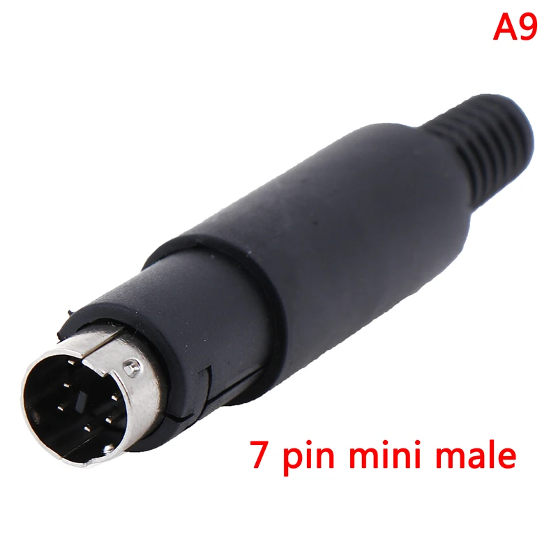 1 шт. мини-разъем DIN разъем 3/4/5/6/7/8 PIN кабель системного блока крепление для мальчиков и девочек - Цвет: A9