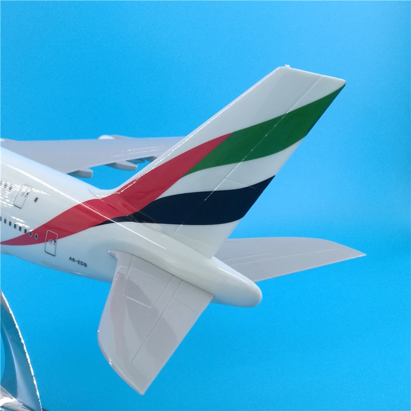 45 см смолы A380 модель самолета Объединенные Арабские Эмираты авиакомпании с