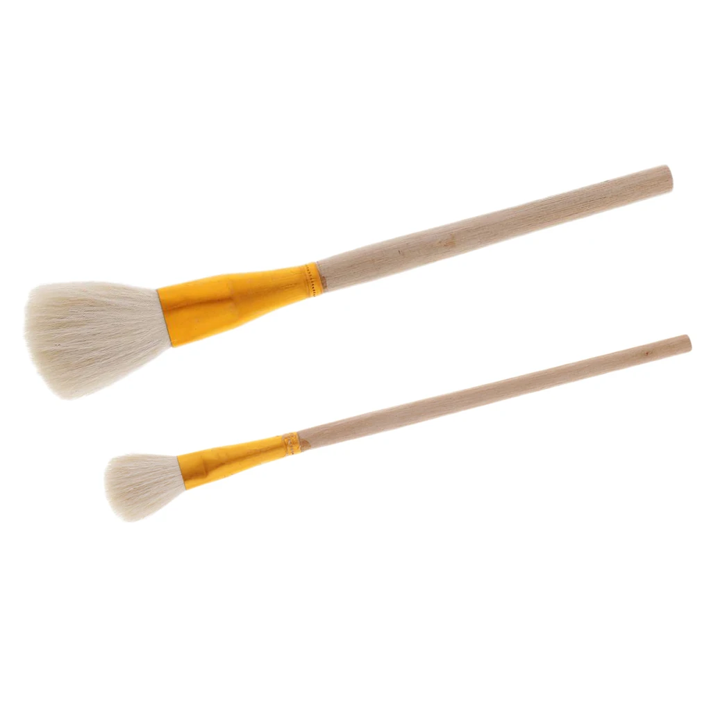 2 шт. керамические & глиняные инструменты для скульптуры деревянная щетка головки