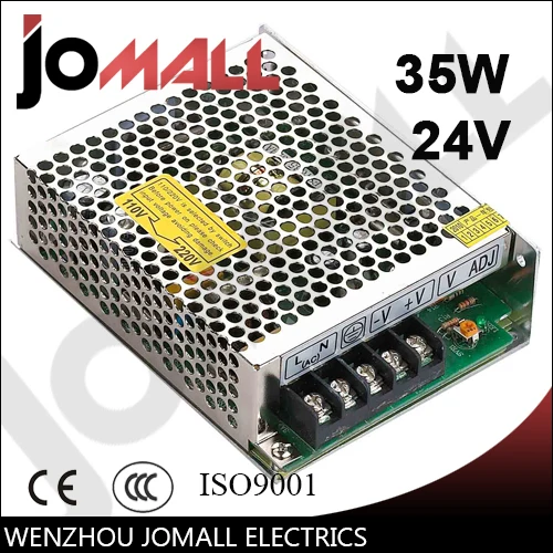 

Free Shipping 35w 24v 1.5a Single Output switching power supply