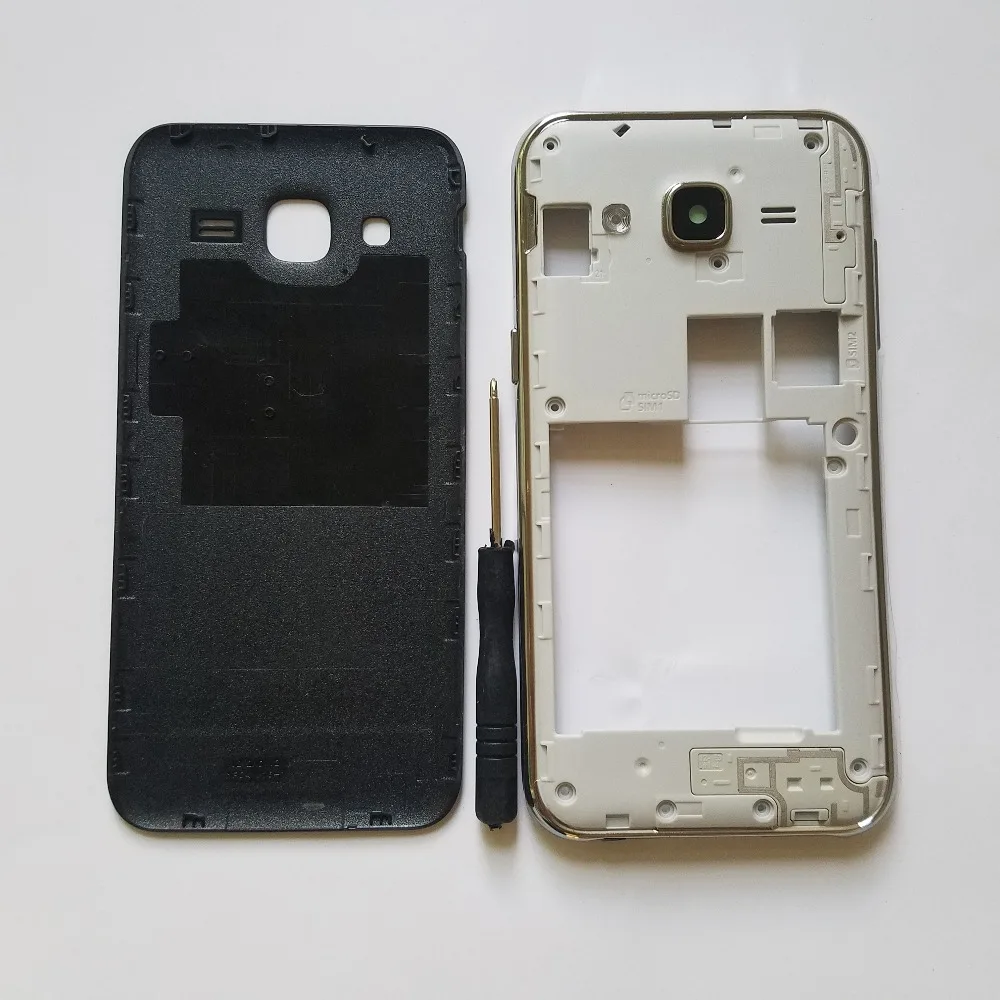 

For Samsung Galaxy J2 J200 J200H J200F J200G J200M Phone Chassis Middle Frame Case With Housing Back Cover Rear Battery Door