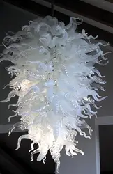 Большой фойе хрустальные люстры white modern люстра из выдувного стекла боросиликатное стекло Люстра Арт light home decor