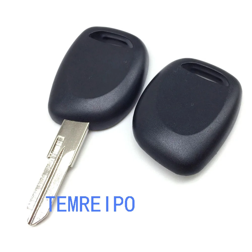 

20pcs/lot Uncut key blade shell for renault cilo replacement transponder key case fob
