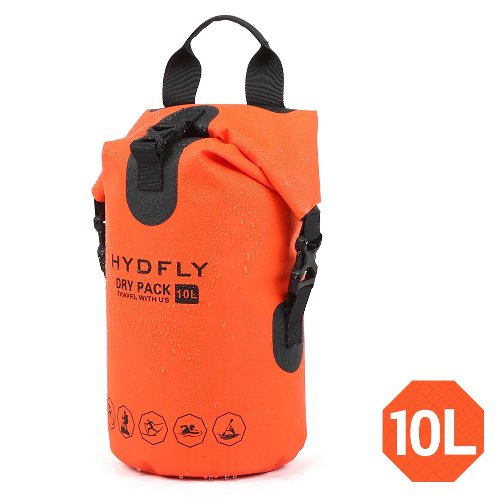 Спортивная сумка На открытом воздухе, водонепроницаемая, сухая сумка, рюкзак для речного треккинга с плавающим верхом, рюкзак для водного спорта, сухая Сумка для бега - Цвет: 10L