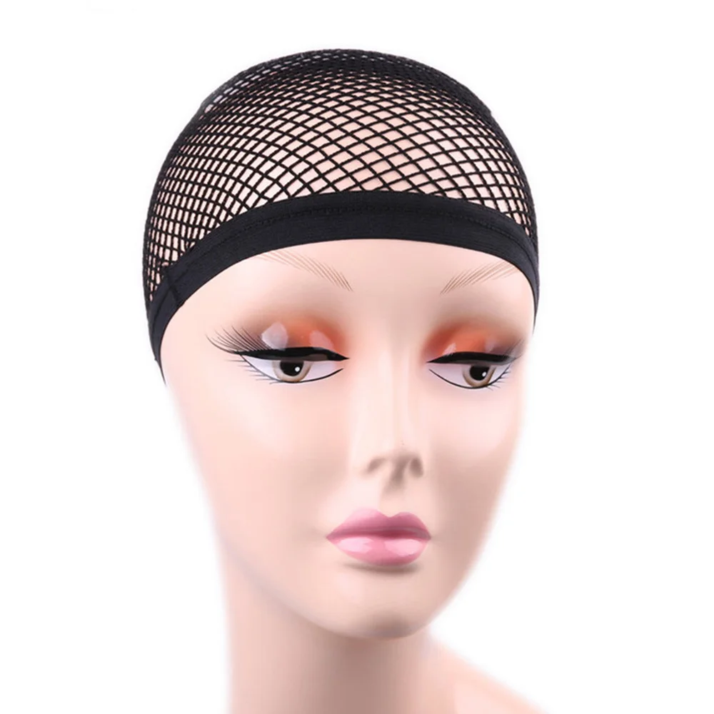 

Elastic Strethable Wig Cap Mesh Weaving Black Wig Hair Net Making Cap Black Hair Net Weaving Net Ladies Mesh Fishnet Wig Cap