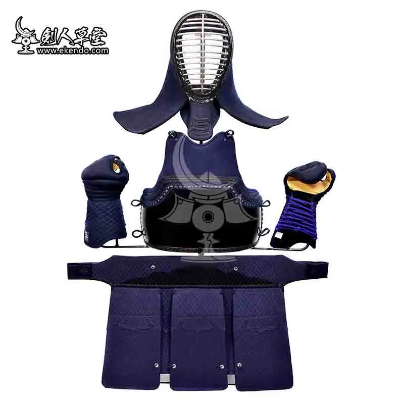 

-IKENDO.NET- GLM-G - cross stitched light weight bogu set customised machine stitched Kendo bogu armor Set 30 days leadtimedia