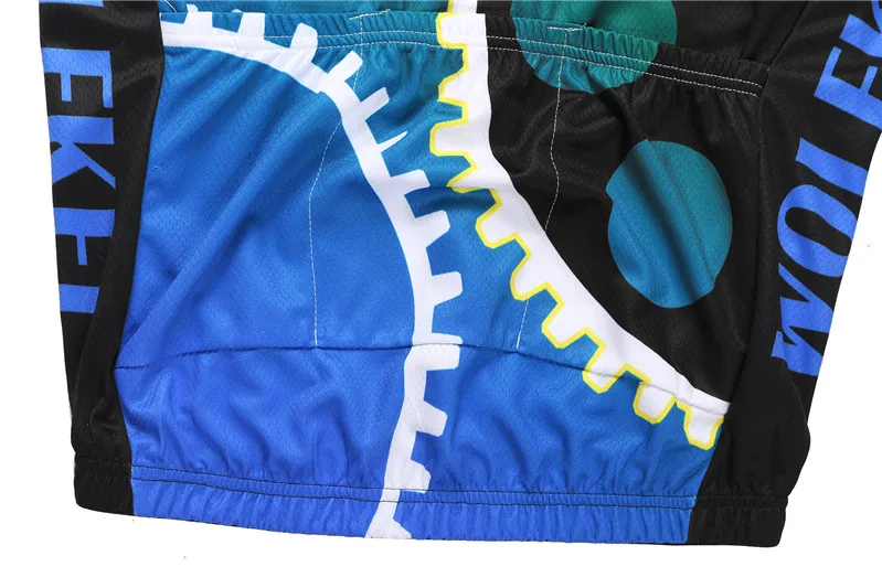 Wolfkei лето трикотаж только открытый Ropa Ciclismo быстросохнущая дышащий сжатый мужчин SKU20190041
