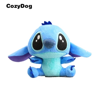 

Free Shipping High Quality Anime Lilo & Stitch Figure Stitch Plush Keychain Cartoon Stitch Cute Peluche Stuffed Pendant