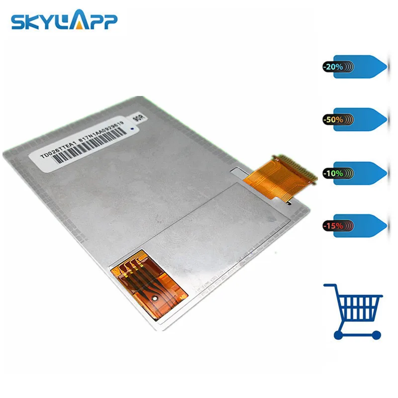 Skylarpu 2 6 дюймовый ЖК экран TD026TTEA1 для P526 P527 P750 дисплей Панель с дигитайзером