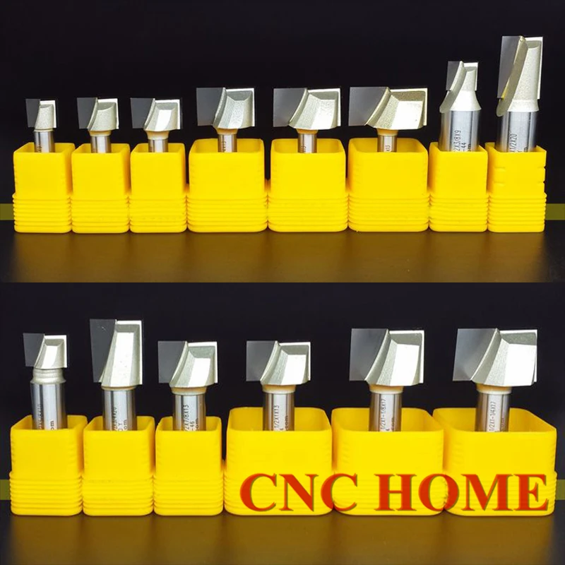 1/4*1/2 Cleaning Bottom Engraving Bit Carbide CNC Milling Cutter Wood Working 