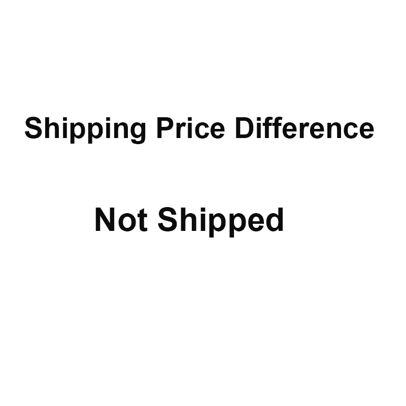 

Shipping price difference, not shipped
