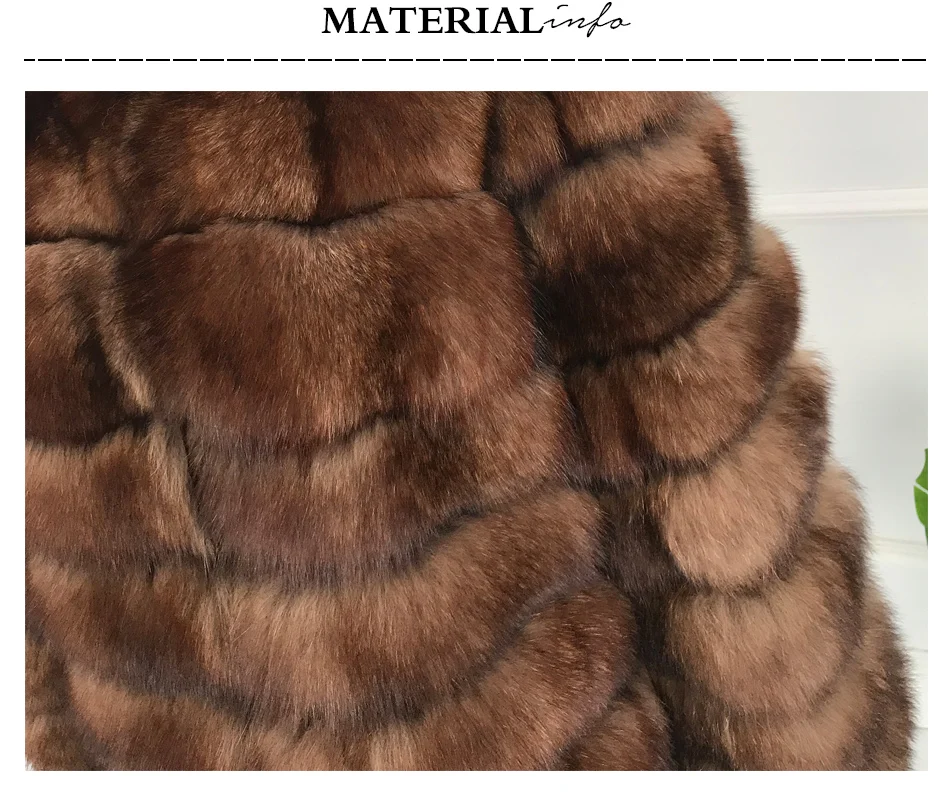 Классика мода меховой шуба с воротником стойка из мех песца Натуральным лисьим мехом пальто Для женщин верхняя одежда