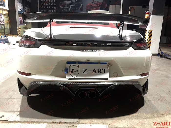 Z-ART ETERNA body kit для Porsche 718 Boxster Cayman- углеродное волокно aerokit+ передний бампер для Porsche 718