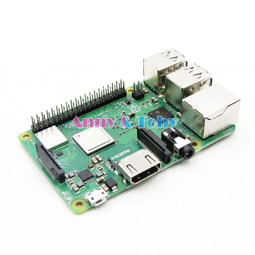 Версия Element14: Новинка 2018 оригинальный бортовой Wi Fi/Bluetooth Pi 3B + PI3 B Plus BCM2837B0 1 ГБ SDRAM