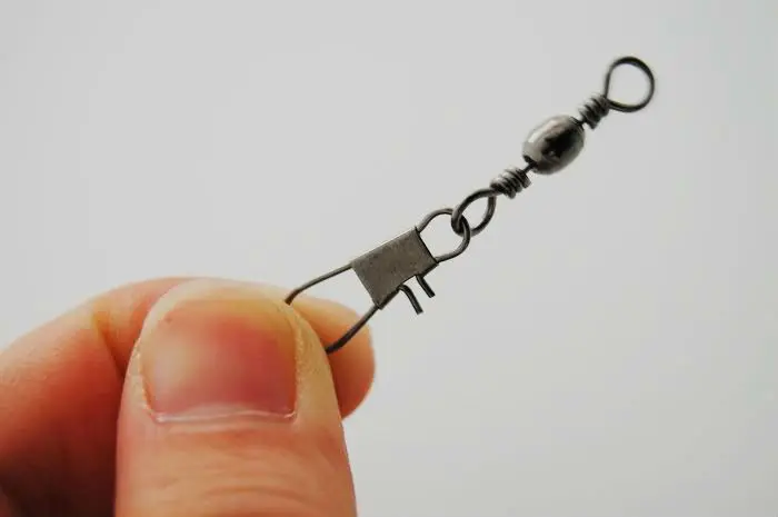 100PCS Barrel Swivel with Fast-Lock Snap Free Shipping