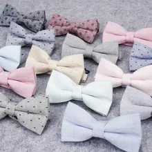 Бренд мужской s модный однотонный галстук-бабочка хлопок бабочка галстук для мужчин Свадебный галстук-бабочка со стразом бабочки для смокинга мужские аксессуары галстук