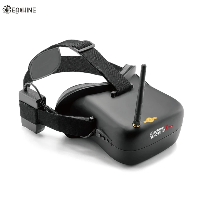 Eachine VR-007 Pro VR007 5.8G 40CH FPV Goggles 4.3 Inch Video Headset 3.7V 1600mAh Battery - AliExpress