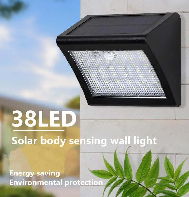 SOLLED LED Солнечный свет приведенный в действие СИД панель солнечной лампы 38LED