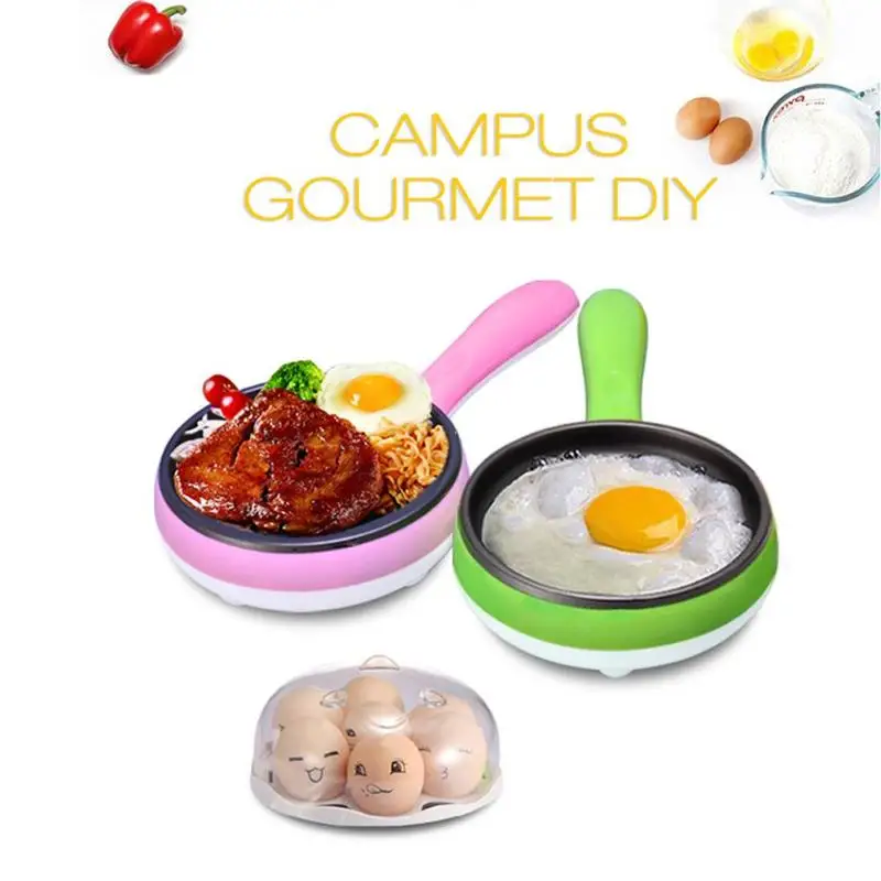 

Non-stick Omelette Egg Frying Pancakes Electric Frying Pan Pot Eggs Boiler Steamer Kitchen Gadgets Cooking Tools EU Plug