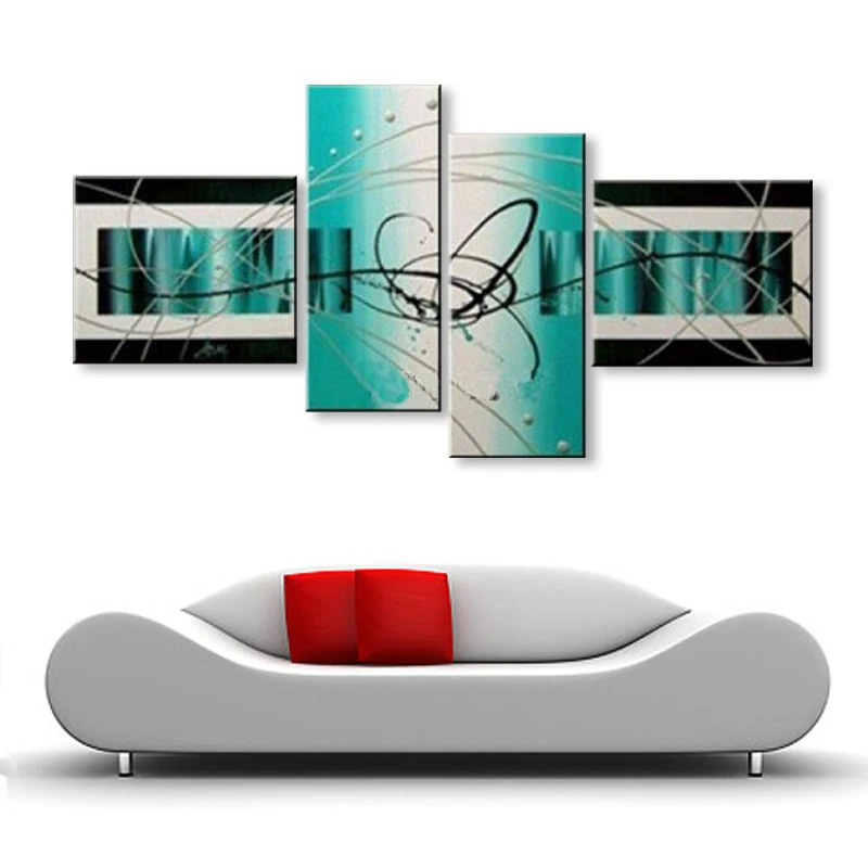 

handmade oil painting on canvas modern 100% Best Art Modern Abstract oil painting original directly from artist XD4-074