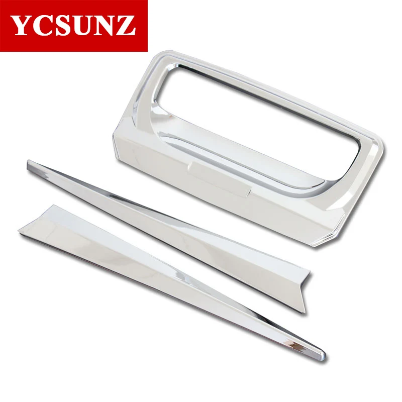 

2019 Suitable Ford Rangers 2017 New Pickup Accessories ABS Chrome Tail Gate Trim For FORD RANGER 2016 -2019 Car Styling Rangers