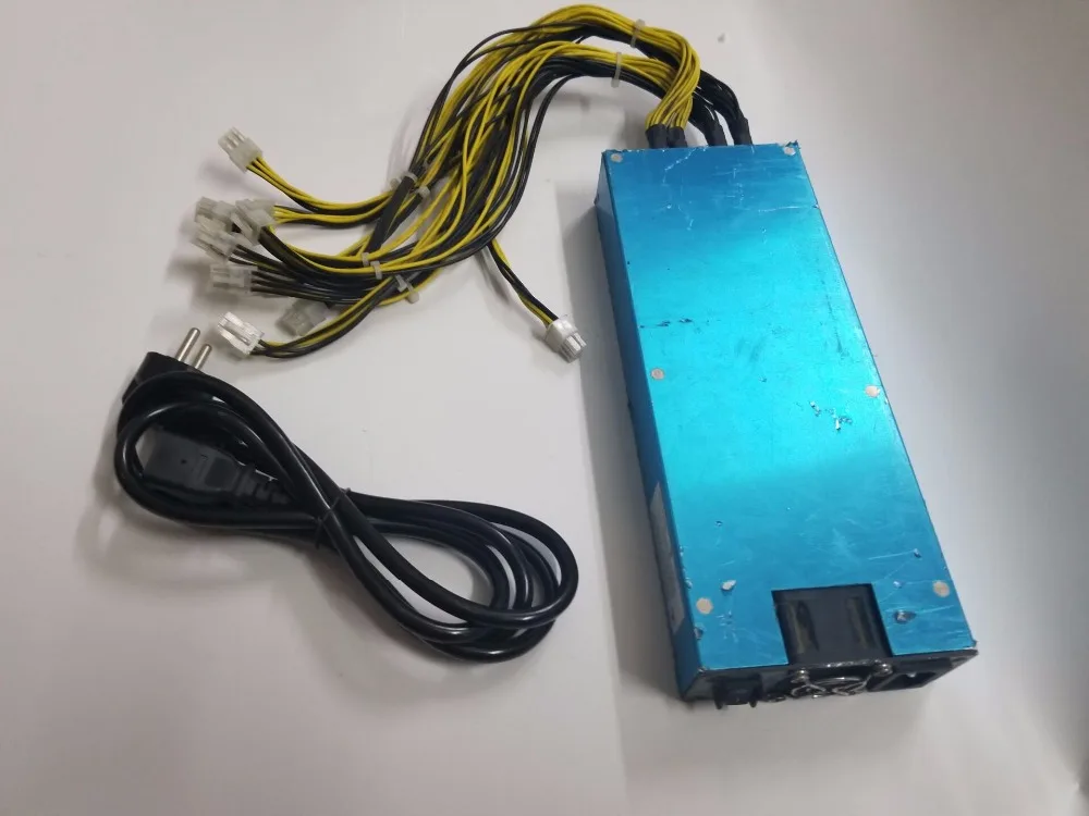 YUNHUI б/у блок питания для майнинга BTC LTC DASH miner S9 V9 S9i S9j T9 + DR3 E3 Z9 Mini Baikal BK X X10 G28 Innosilicon A9