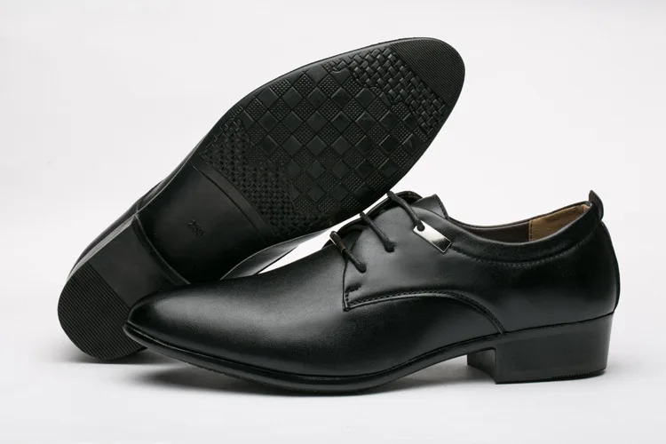REETENE/2018 мужские классические модельные туфли на плоской подошве, новинка, высокое качество, обувь из искусственной кожи, мужские деловые