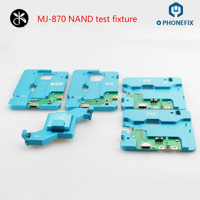 

PHONEFIX MJ 870 5 in 1 NAND Programmer NAND IC Chip Read Write Socket Error Remover Test Tool For iPhone 6S 6SP 7 7P