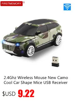 Wireless Mouse 3D Sport Car Shape Optical Computer Mause 2.4Ghz 1600DPI Mini Car Mice With USB Receiver For Laptop PC Desktop