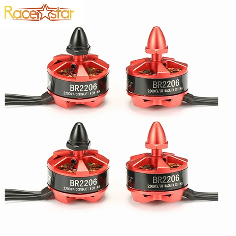 Racerstar 2206 BR2206 2200KV Racing Edition 2-4S CW/CCW бесщеточный двигатель для QAV280 300 330