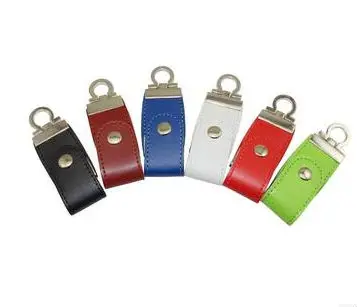 Leather Memoria USB 3.0 Usb Flash Drive 512GB Key Chain Memory Stick Flash Pen Drive 8GB 16GB 32GB 64GB Pendrive 128GB Gift